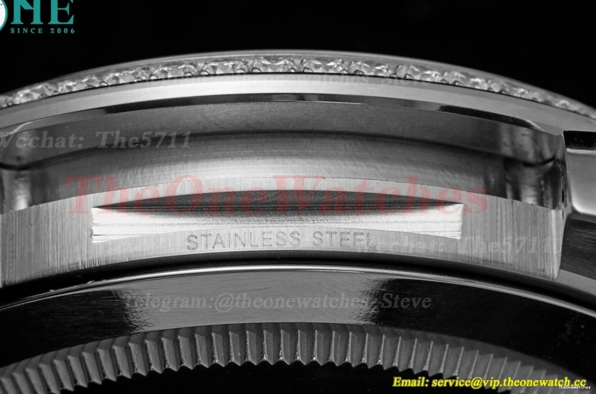 DayDate 40mm Heavy GSF SS (Tungsten 228349 SS Version) A3255 Grey Pres Stk 0309